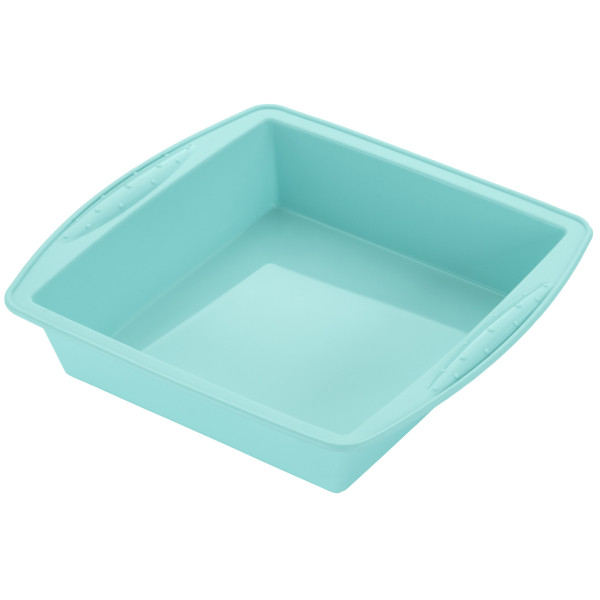 Форма для випікання ARDESTO Tasty baking, 26х25х6см, силікон, прямокутна, блакитний