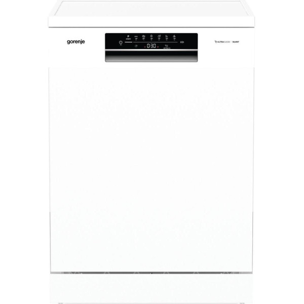 Посудомийна машина Gorenje, 16компл., A+++, 60см, дисплей, 3 кошика, AquaStop, білий
