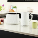 Тостер Russell Hobbs Eden 800Вт, пластик, підігрів,разморозка, білий