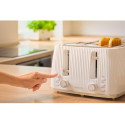 Тостер Sencor 1860Вт, підігрів, розморожування, 4 слоти, пластик, білий