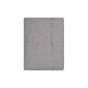 Скатертина ARDESTO Oliver, 133х180см, 100% бавовна, сірий