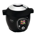 Мультиварка-скороварка Tefal Cook4me+ Connect, 1600Вт, чаша-6л, електронне керув., пластик, чорний