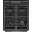 Плита Gorenje комбінована, 70л, 50x60см, дисплей, чавун, нерж