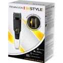 Тример Remington Style Series, для бороди і вусів, акум., роторний мотор, сталь, чорно-білий