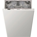 Посудомийна машина Indesit вбудовувана, 10компл., F, 45см, дисплей, білий