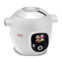 Мультиварка-скороварка Tefal Cook4Me +, 1600Вт, чаша-6л, електронне керув., пластик, білий