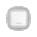 Контейнер для зберігання харчових продуктів ARDESTO Gemini 0.31л, боросилікатне скло, пластик, квадратний, прозорий