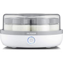 Йогуртниця Severin 13Вт, пластик, біло-сірий