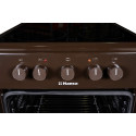 Плита Hansa електрична склокерамічна, 50х60см, 68л, коричневий