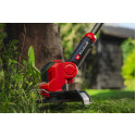 Тример акумуляторний Einhell GE-CT 18/25-1 Li - Solo 18В 8400об/хв 25см пластикові ножі + волосінь 2.0кг без АКБ та ЗП