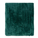 Плед ARDESTO Jacquard Braid 200х220см, 100% поліестер, смарагдовий