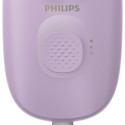 Епілятор Philips Series 2000 дисковий, від мережі, сух., насадок-3, з підсвіткою, фіолетовий