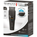 Машинка для стрижки Remington Power X Series X3, мережа+акум., насадок-2, сталь, чорний