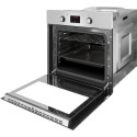Духовка электр. Hansa, 60см, 62л, A, гриль , емаль легкого очищення, диспл., нержавіюча сталь