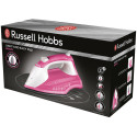 Праска Russell Hobbs Light & Easy Pro, 2600Вт, 240мл, паровий удар -130гр, постійна пара - 40гр, керам. підошва, біло-рожевий