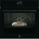 Духова шафа Electrolux електрична, 72л, A++, пара, дисплей, конвекція, піроліз, телескопічні напрямні, чорний