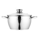 Каструля зі скляною кришкою ARDESTO Gemini Lucca, 4.2л, нержавіюча сталь