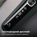 Бритва електр. Philips роторна Series 5000, 9Вт, бритв.головок-3, Li-Ion, сух.+волог., тример, чорно-зелений