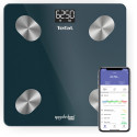 Ваги Tefal підлогові Smart, 180кг, Bluetooth, AAAx3 в комплекті, скло, чорний