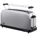 Тостер Russell Hobbs Oxford 1000Вт, довгі слоти, метал, сріблястий