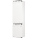 Холодильник Gorenje вбудований з нижн. мороз., 193,7x69x55см, 2 двері,284(76)л, А+, NF+, Зона св-ті, Диспл, Wi-Fi, Біли