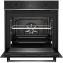 Духова шафа Beko електрична, 72л, A, дисплей, конвекція, чорний