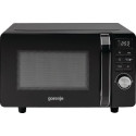Мікрохвильова піч Gorenje, 20л, електр. керув., 700Вт, гриль, дисплей, чорний