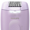 Епілятор Philips Series 2000 дисковий, від мережі, сух., насадок-3, з підсвіткою, фіолетовий