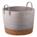 Кошик ARDESTO Minimalism 35х35х27см, паперовий шпагат, рогожка, сірий