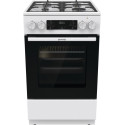Плита Gorenje комбінована, 70л, 50x60см, дисплей, IconLed, чавун, білий