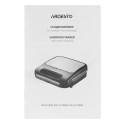 Сендвічмейкер ARDESTO 700Вт, 1 пластина-сендвіч,корпус-пластик, чорний