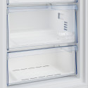 Морозильна камера Beko, 187x60x71, 286л, 1дв., E, NF, нержавіюча сталь