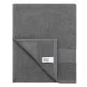 Рушник махровий ARDESTO Essence 50х90см, 100% бавовна, сірий темний