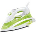 Праска Sencor, 2200Вт, 380мл, паровий удар -120гр, постійна пара - 25гр, керам. підошва, зелений