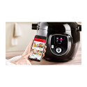 Мультиварка-скороварка Tefal Cook4me+ Connect, 1600Вт, чаша-6л, електронне керув., пластик, чорний