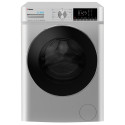 Пральна машина Hansa фронтальна, 8кг, 1400, A+++, 46см, пара, дисплей, сірий