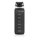 Пляшка для води ARDESTO Matte 800мл, пластик, чорний