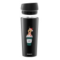 Термокухоль ARDESTO Coffee Time Reindeer 450мл, нержавіюча сталь, чорний