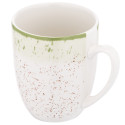 Чашка ARDESTO Siena, 360мл, порцеляна, біло-зелений