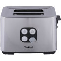 Тостер Tefal Cube 900Вт, метал/пластик, чорний