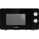 Мікрохвильова піч Gorenje, 17л, мех. керув., 700Вт, чорний