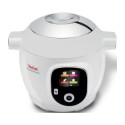 Мультиварка-скороварка Tefal Cook4Me +, 1600Вт, чаша-6л, електронне керув., пластик, білий