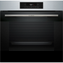 Духова шафа Bosch електрична, 76л, A, дисплей, конвекція, телескопічні направляючі (2 рівня), soft closing, нержавіюча сталь