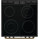 Плита Gorenje електрична склокерамічна, 71л, 60x60см, дисплей, програматор, приготування з паром, чорний матовий