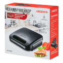 Сендвічмейкер ARDESTO 700Вт, 1 пластина-сендвіч,корпус-пластик, чорний