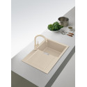 Мийка кухонна Franke Sirius 2 тектонайт, прямокут., з крилом, 780х500х200мм, чаша - 1, врізна, бежевий
