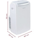 Кондиціонер мобільний Ariston Mobis Plus 10 20м2 on/off 10000BTU 3.1кВт A/- R290 білий