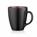 Чашка ARDESTO Bolzano, 380мл, кераміка, чорно-коричневий