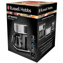 Кавоварка Russell Hobbs крапельна Attentiv Coffee Bar 1.5л, мелена, LED-дисплей, чорно-метал
