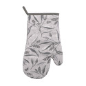 Рукавичка ARDESTO Grey leaves 18х30см, 100% поліестер (верх), 100% бавовна (низ), cірий